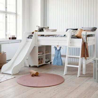 Hoppekids - The ECO Luxury Mid Sleeper Bed with Slide - Millie & Jones