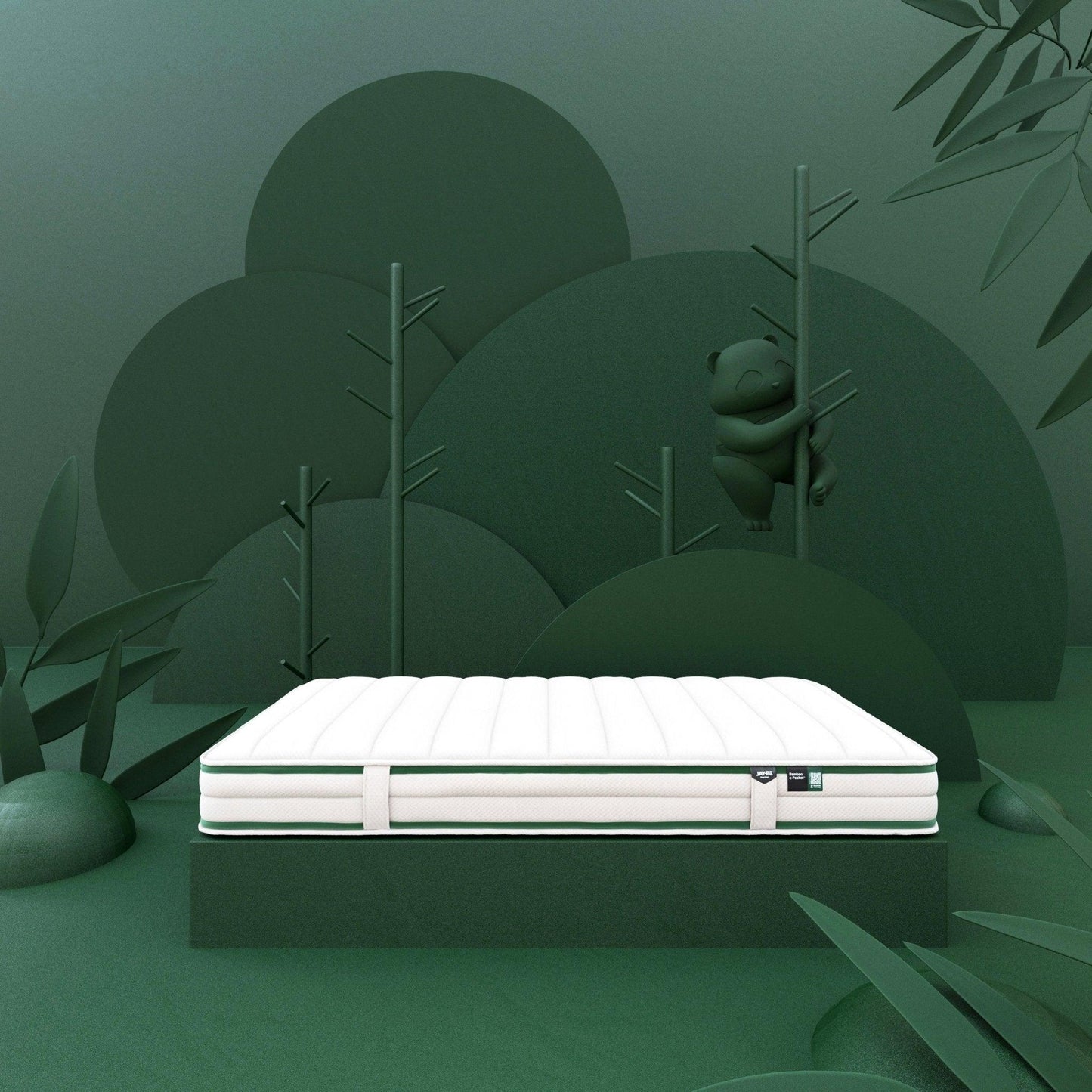 Jay - Be Natural Fresh Bamboo Single Mattress - Millie & Jones