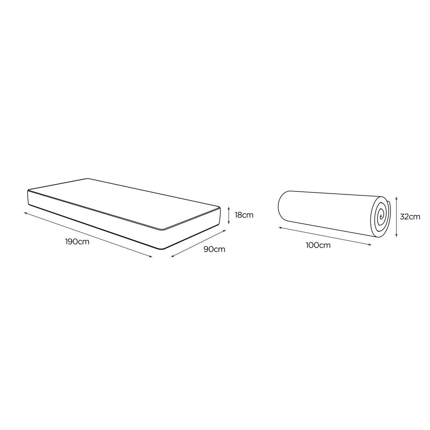 Jay - Be Quest Q2 Extreme Comfort Single Mattress - Millie & Jones