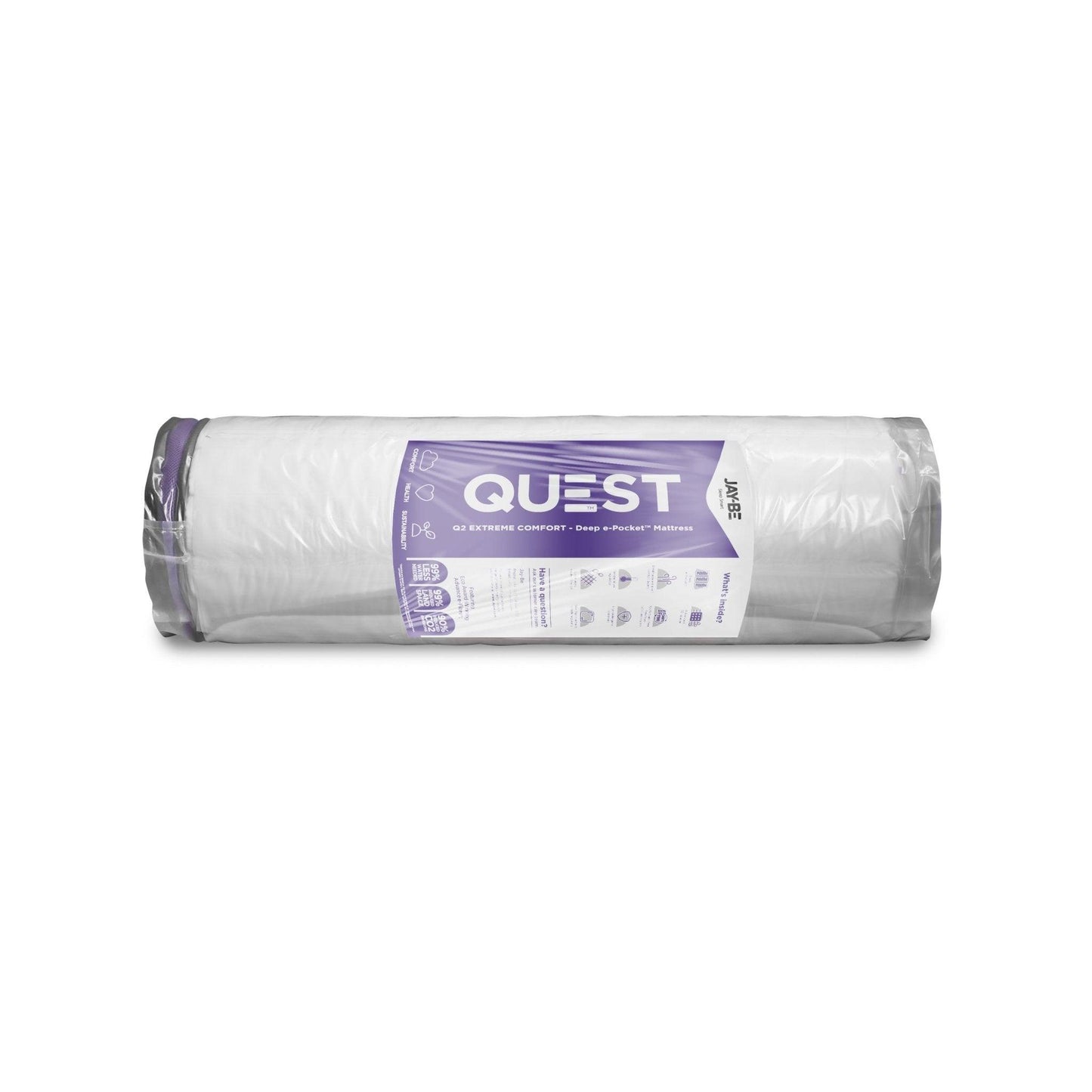 Jay - Be Quest Q2 Extreme Comfort Single Mattress - Millie & Jones