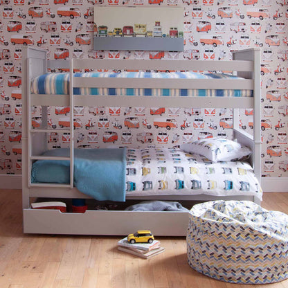 Little Folks - Classic Beech - Detachable Bunk Bed - Optional Trundle - Millie & Jones