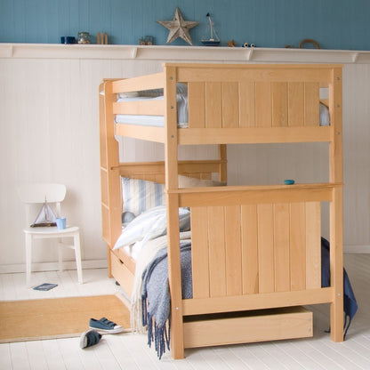 Little Folks - Classic Beech - Detachable Bunk Bed - Optional Trundle - Millie & Jones