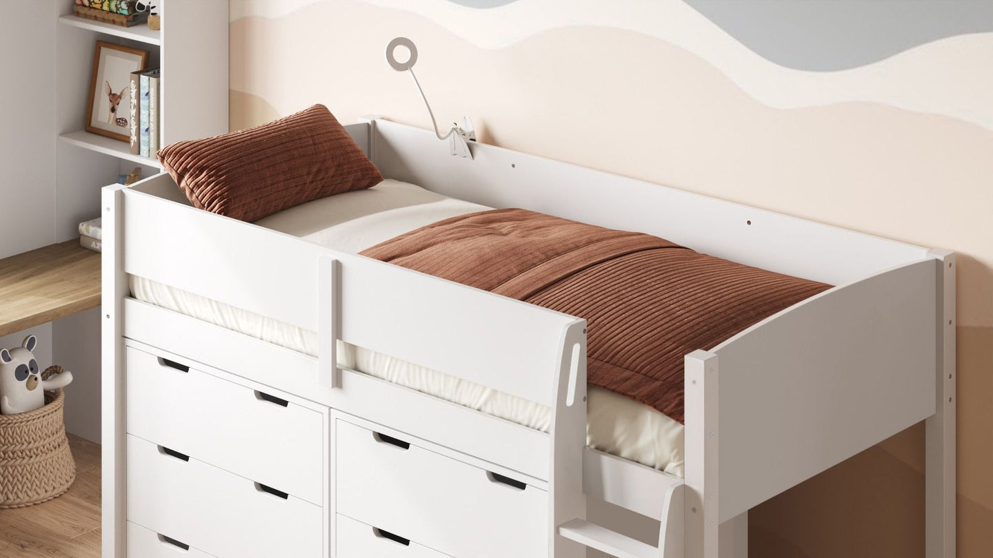 Loop Midsleeper Bed Storage Set