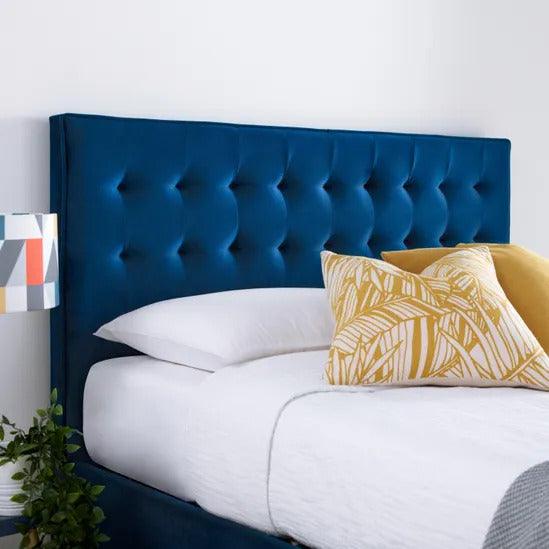 The Kingham Blue Ottoman Bed