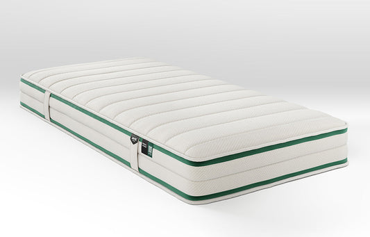 Eco-friendly Jay-Be Natural Fresh Bamboo Single Mattress with e-Fibre™ core for optimal comfort and support.