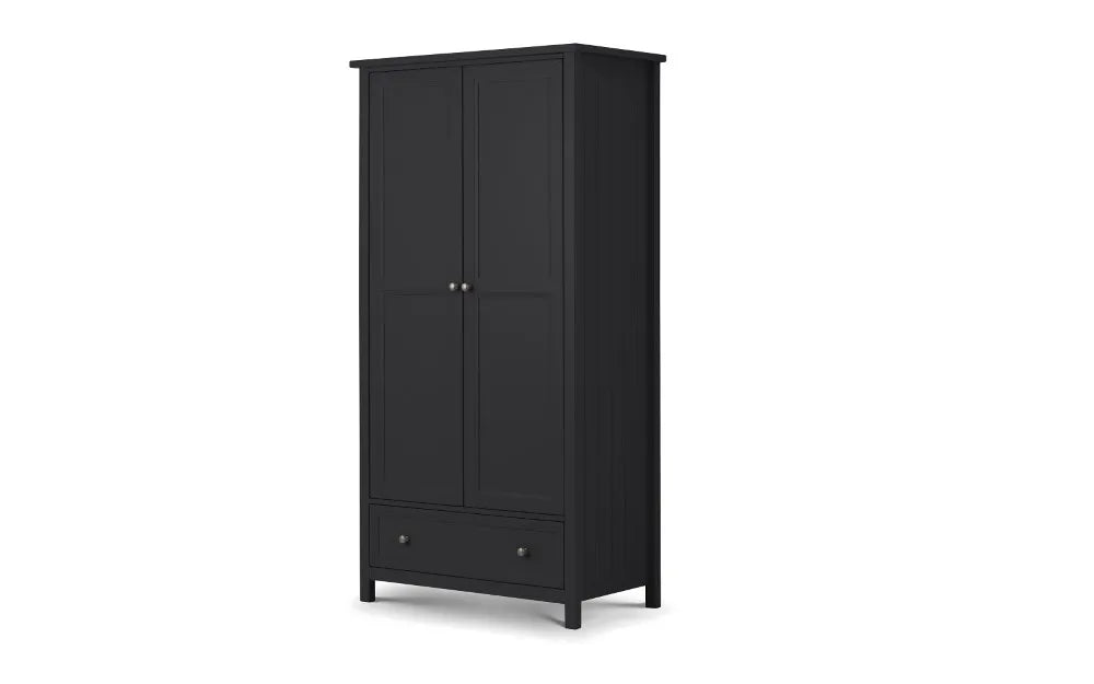 Maine 2 Door Combination Wardrobe - Millie & Jones