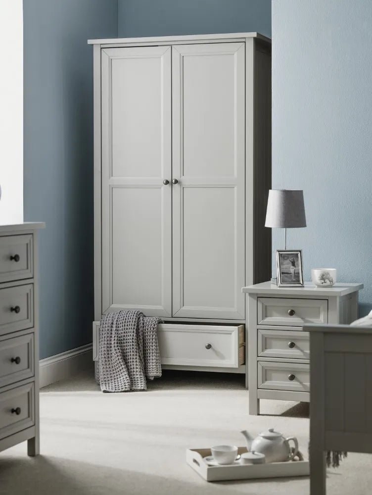 Maine 2 Door Combination Wardrobe - Millie & Jones