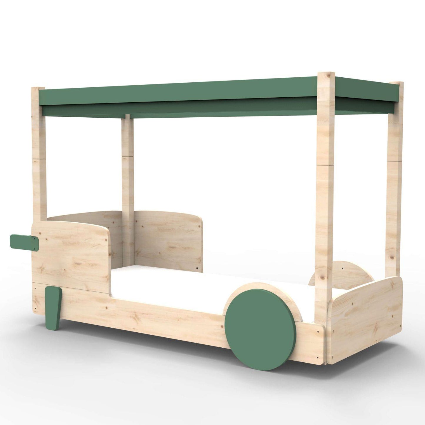 Mathy By Bols Discovery Canopy Car Bed for Kids - Millie & Jones