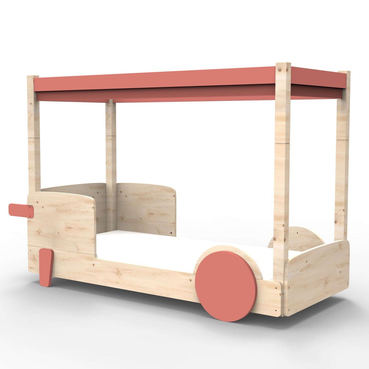 Mathy By Bols Discovery Canopy Car Bed for Kids - Millie & Jones