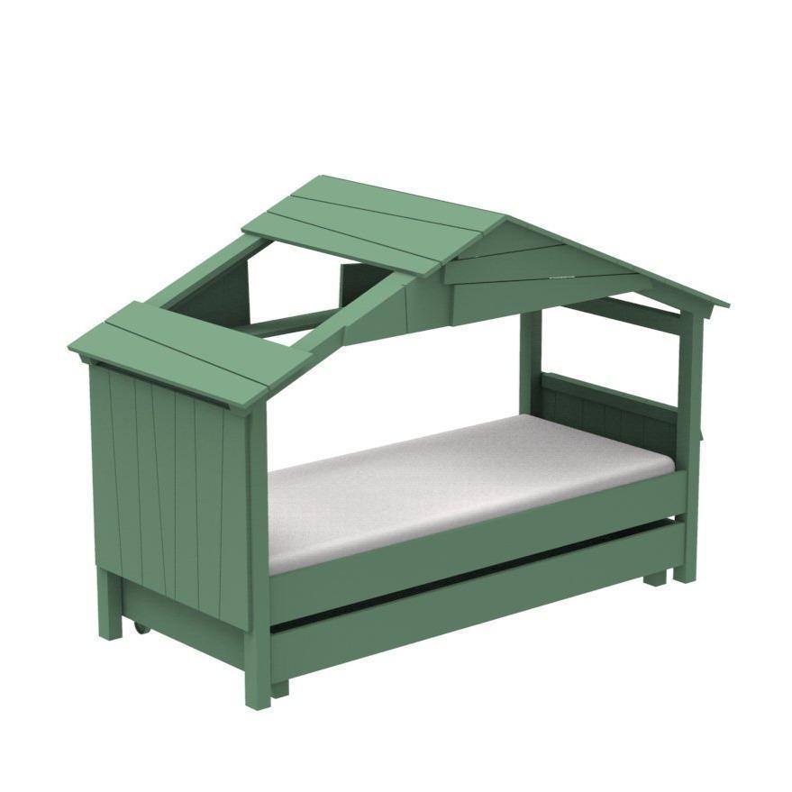 The Star Treehouse Bed with Trundle Pull Out - Millie & Jones