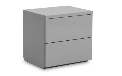 Monaco 2 Drawer Bedside Table