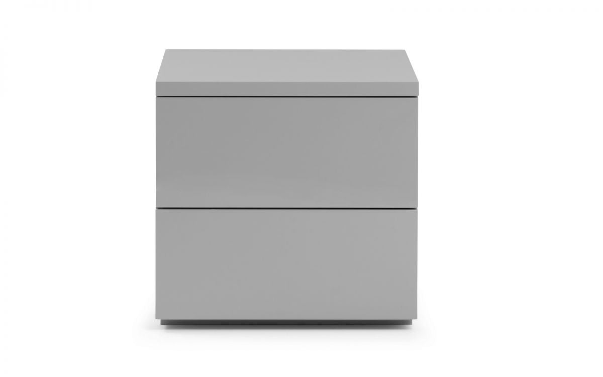 Monaco 2 Drawer Bedside Table