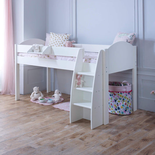 Noah & Eli Mid Sleeper Bed with Customisable Bed Ends - Millie & Jones