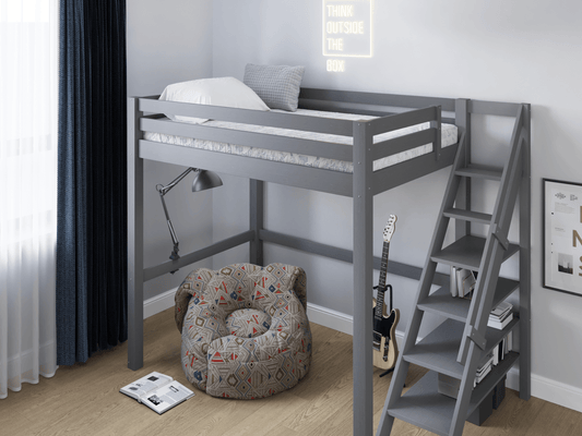 Noomi Studio Loft Bed Double High Sleeper - Millie & Jones