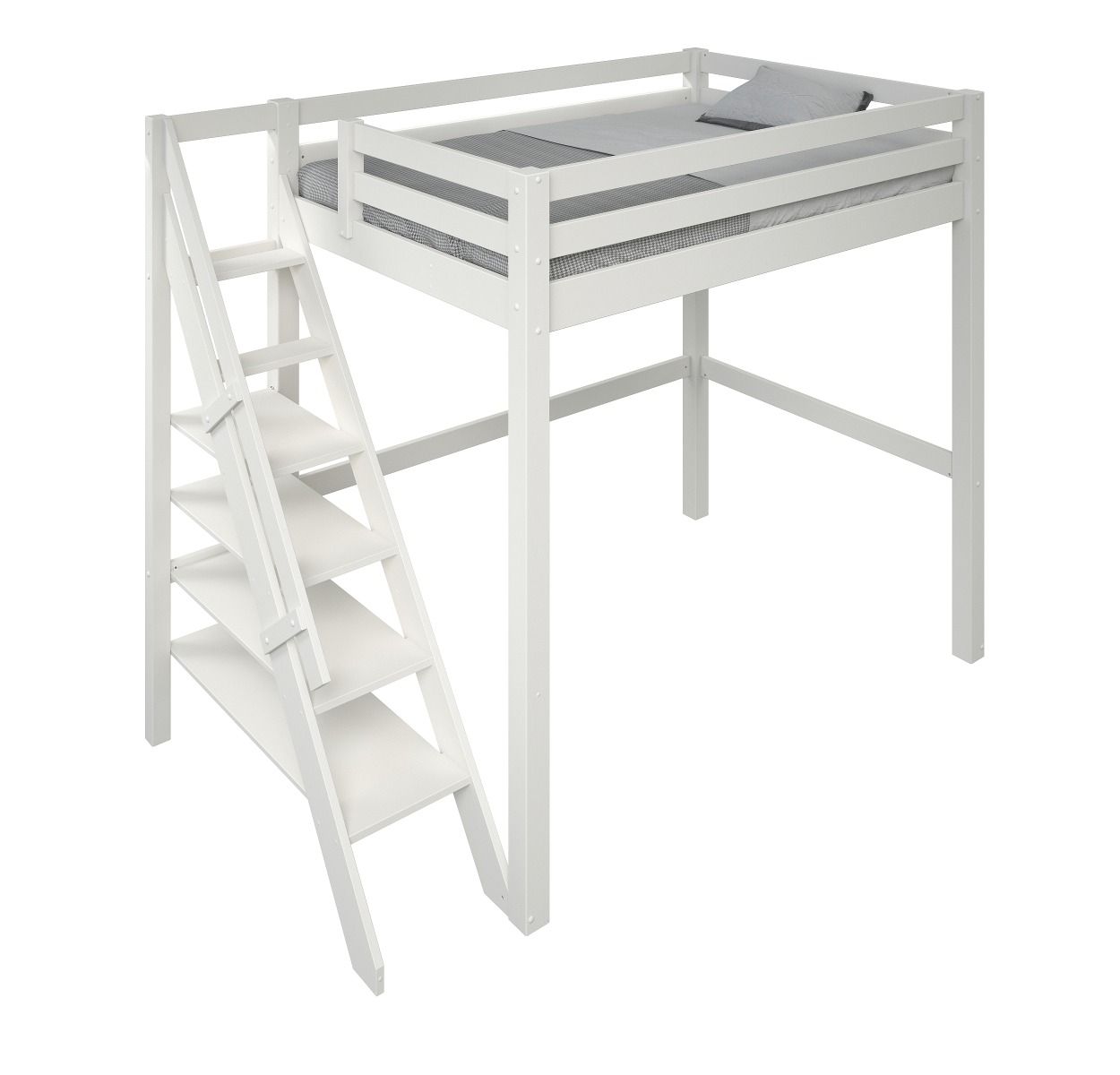 Noomi Studio Loft Bed Double High Sleeper