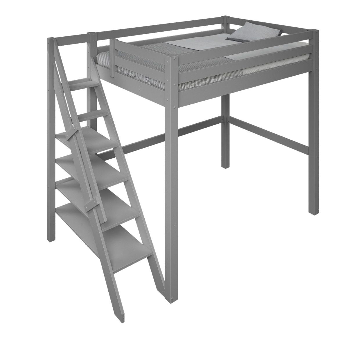 Noomi Studio Loft Bed Double High Sleeper