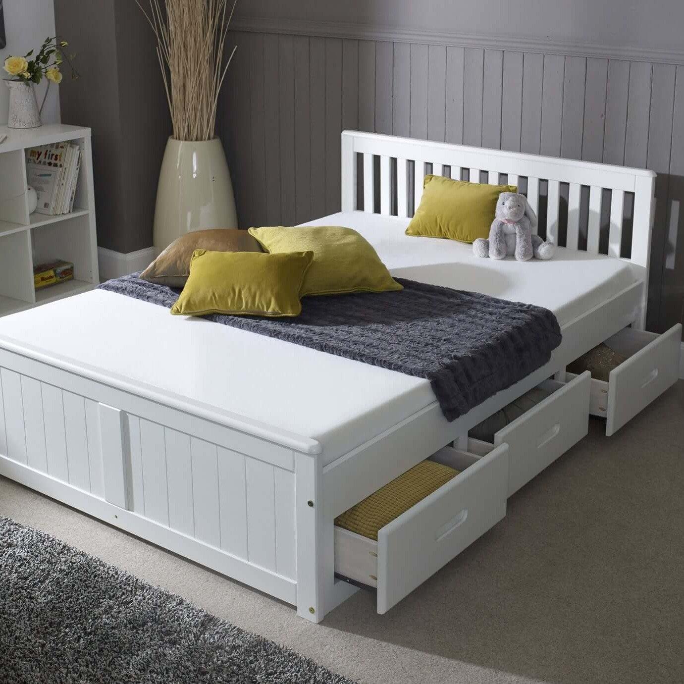 Ruby Small Double Bed with Storage - Millie & Jones