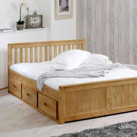 Ruby Small Double Bed with Storage - Millie & Jones