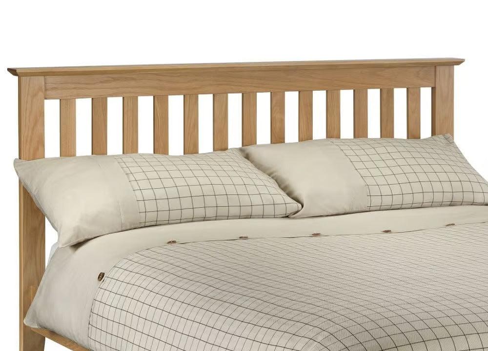 The Keswick Oak Shaker Bed