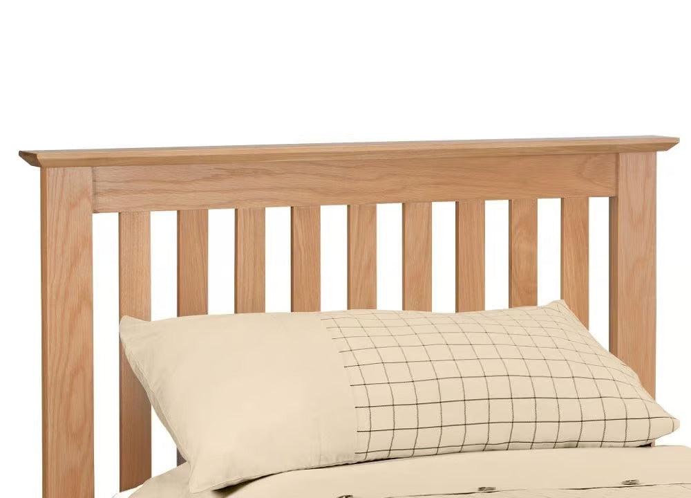 The Keswick Oak Shaker Bed