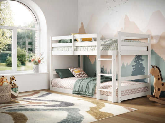 Shasha Low Wooden Bunk Bed - Millie & Jones