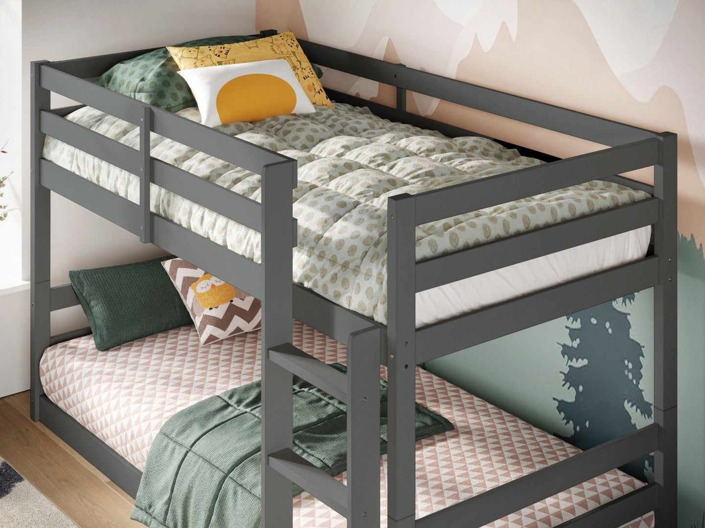 Shasha Low Wooden Bunk Bed