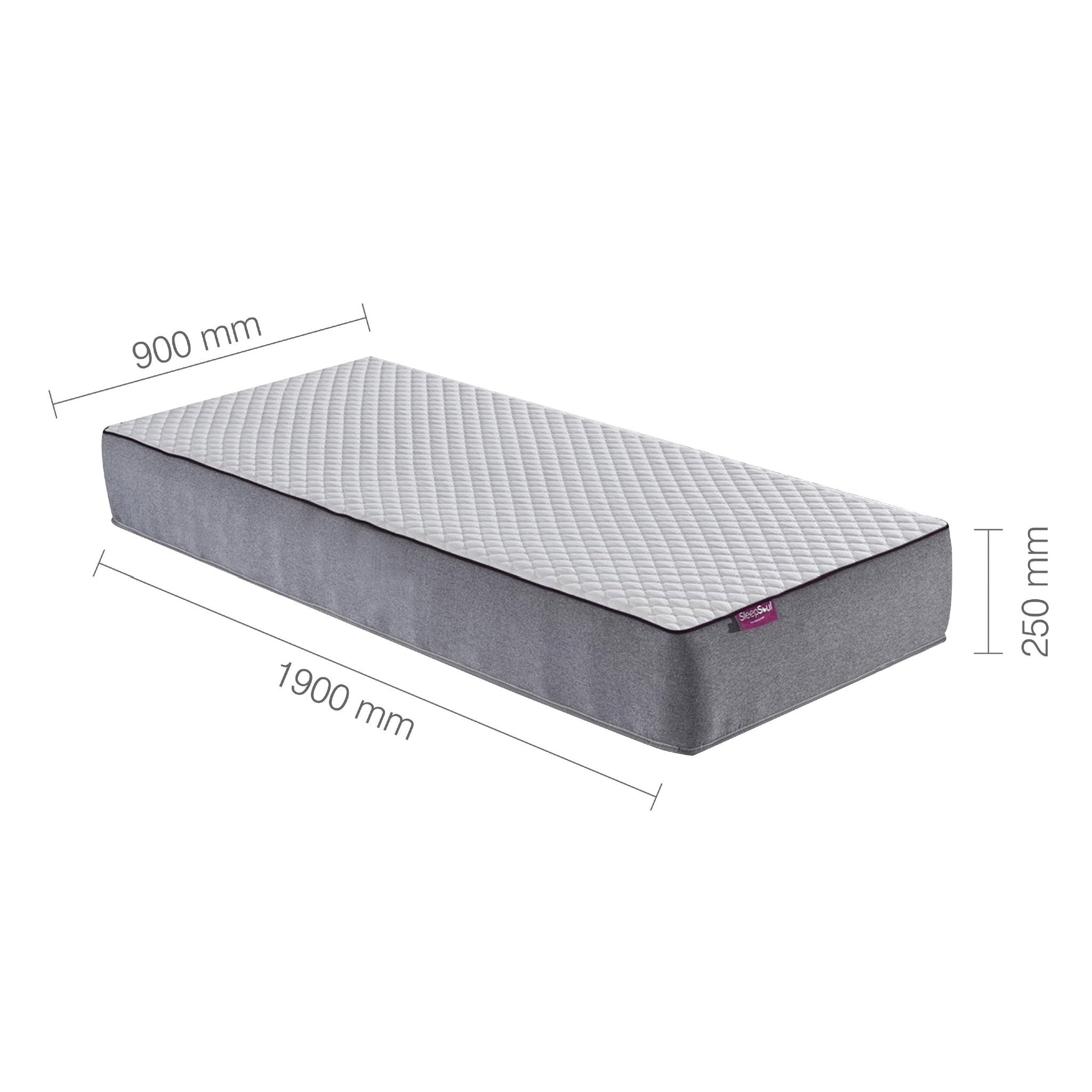 Sleepsoul Paradise Pocket Sprung Coolgel Mattress (multiple sizes) - Millie & Jones