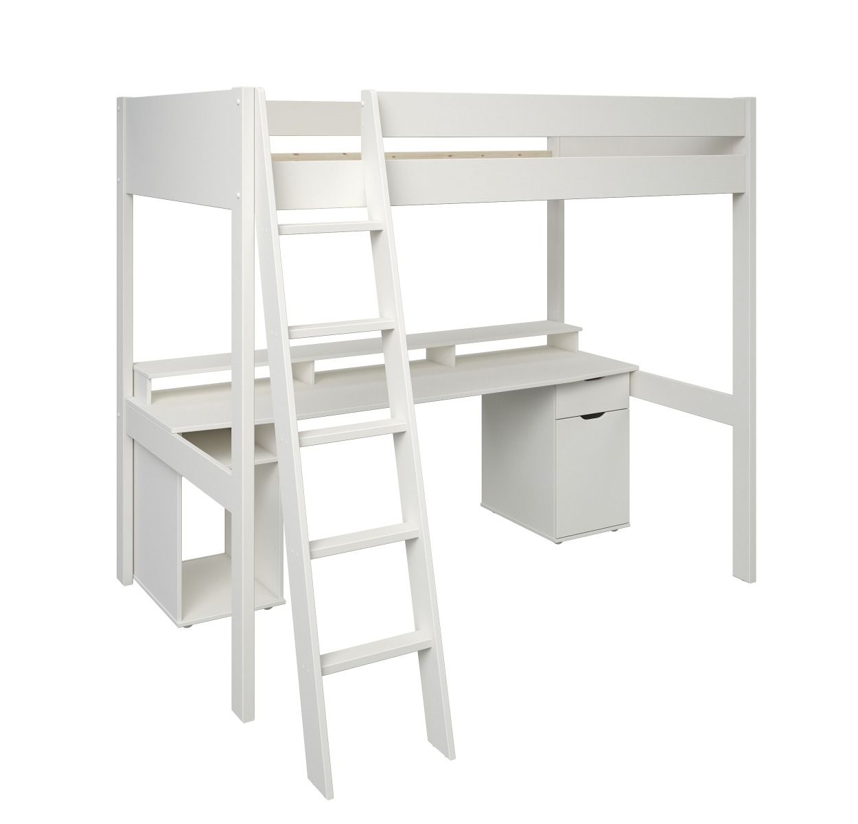 Tera Solid Wood Small Double Gaming High Sleeper - Millie & Jones