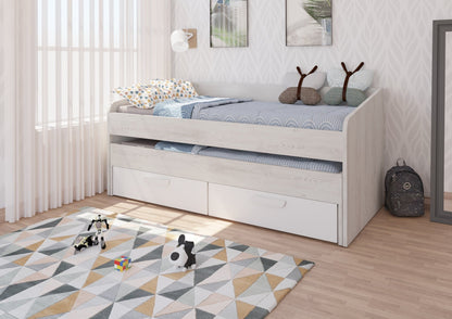 Terrassa Daybed with Storage Drawers and Pull Out Bed - Millie & Jones