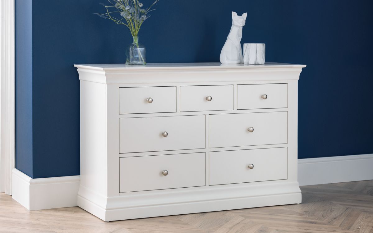 The Clermont 4+3 Chest of Drawers - Millie & Jones