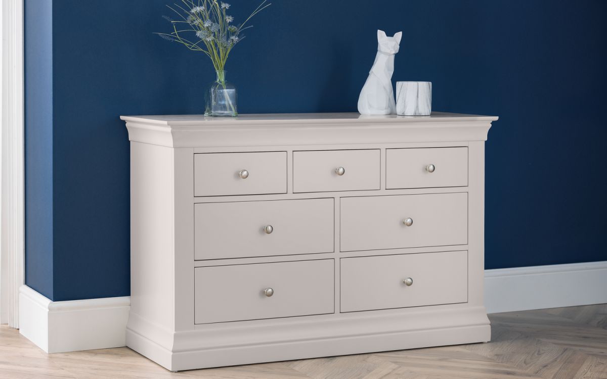 The Clermont 4+3 Chest of Drawers - Millie & Jones