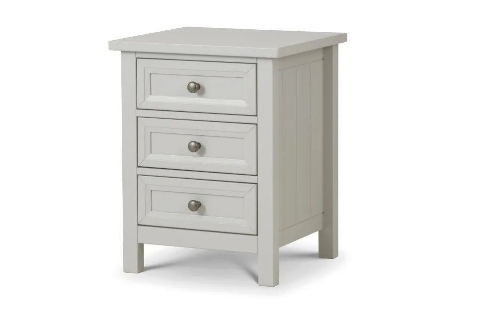 The Maine 3 - Drawer Bedside Table - Millie & Jones