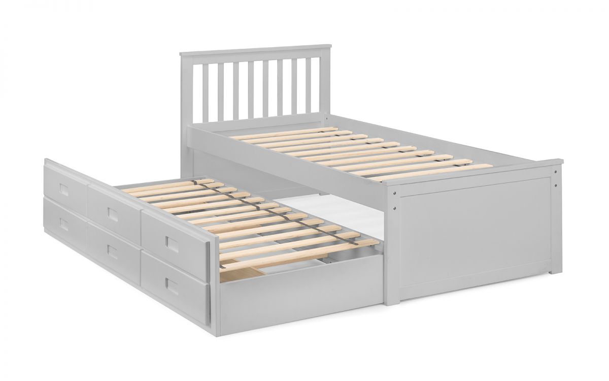 The Maisie Bed With Underbed And Drawers - Millie & Jones