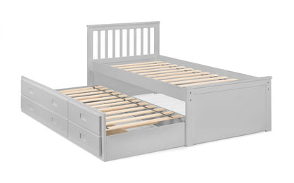 The Maisie Bed With Underbed And Drawers - Millie & Jones