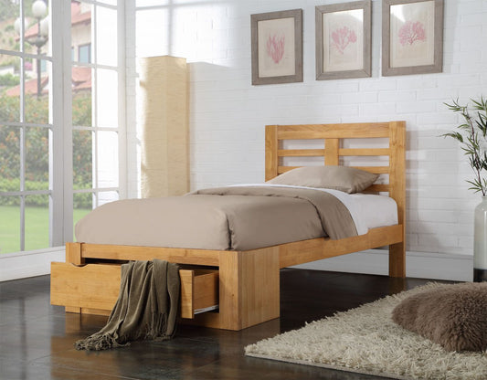 The New Bretton single bed - Oak or White - Millie & Jones